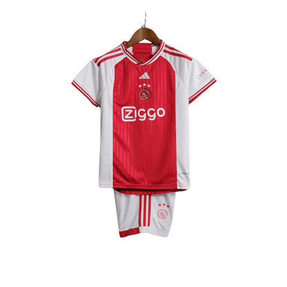 23/24 Ajax Home kids and juniors kit Retro-footballkits