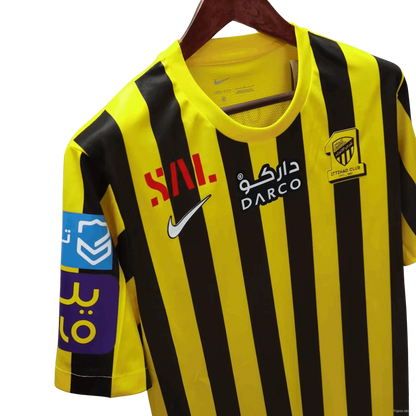 23/24 Al-Ittihad Benzema Home kit - Fan version Retro-footballkits