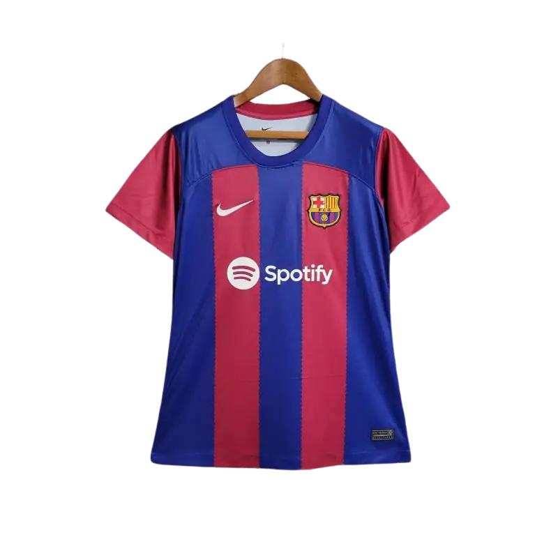 23/24 Barcelona Home Women kit - Fan version | Goatkits Store Retro-footballkits