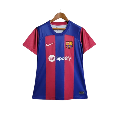 23/24 Barcelona Home Women kit - Fan version | Goatkits Store Retro-footballkits