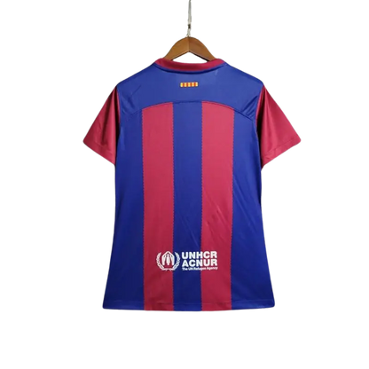 23/24 Barcelona Home Women kit - Fan version | Goatkits Store Retro-footballkits