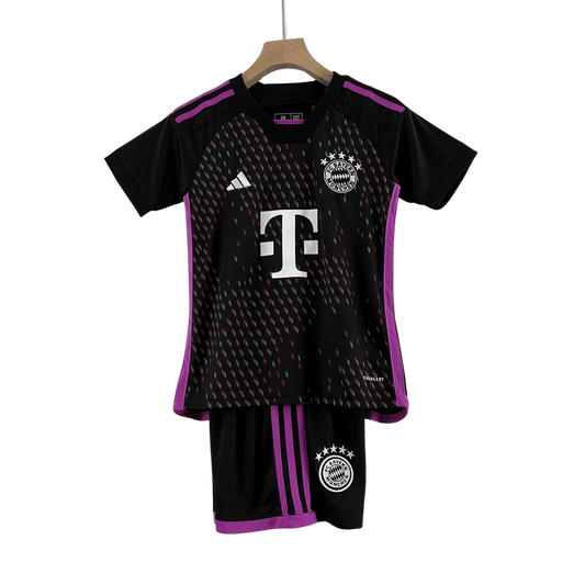 23/24 Bayern Munich Away kids kit at GOATKITS Store Retro-footballkits