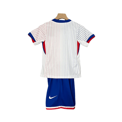 23/24 France Away kids kit Retro-footballkits