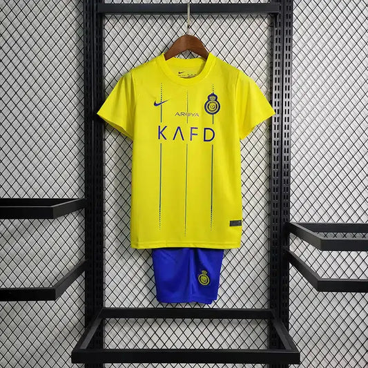 Ronaldo Al-Nassr 23/24 Home Kit – Kids Kit My Store