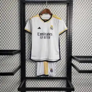 Real Madrid 23/24 Home Kit – Kids Kit Retro-footballkits