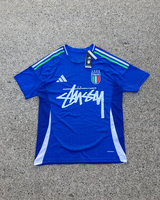 23/24 ITALY X STUSSY LIMITED EIDITION Retro-footballkits