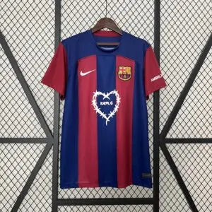 FC Barcelona 23/24 Karol G El Clásico Kit – Fan Version Retro-footballkits