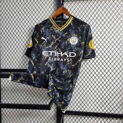 23/24 Manchester City Black Gold Special Edition kit - Fan version My Store