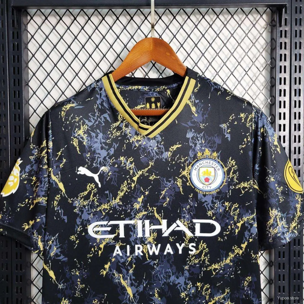 23/24 Manchester City Black Gold Special Edition kit - Fan version My Store