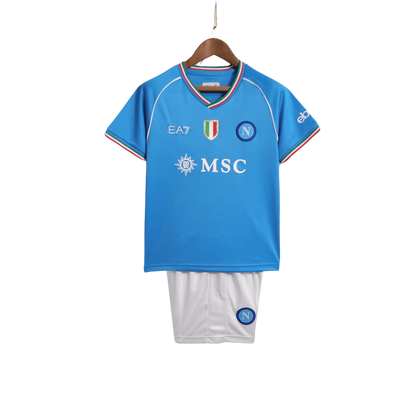 23/24 Napoli Home Kids and Junior Kit Retro-footballkits