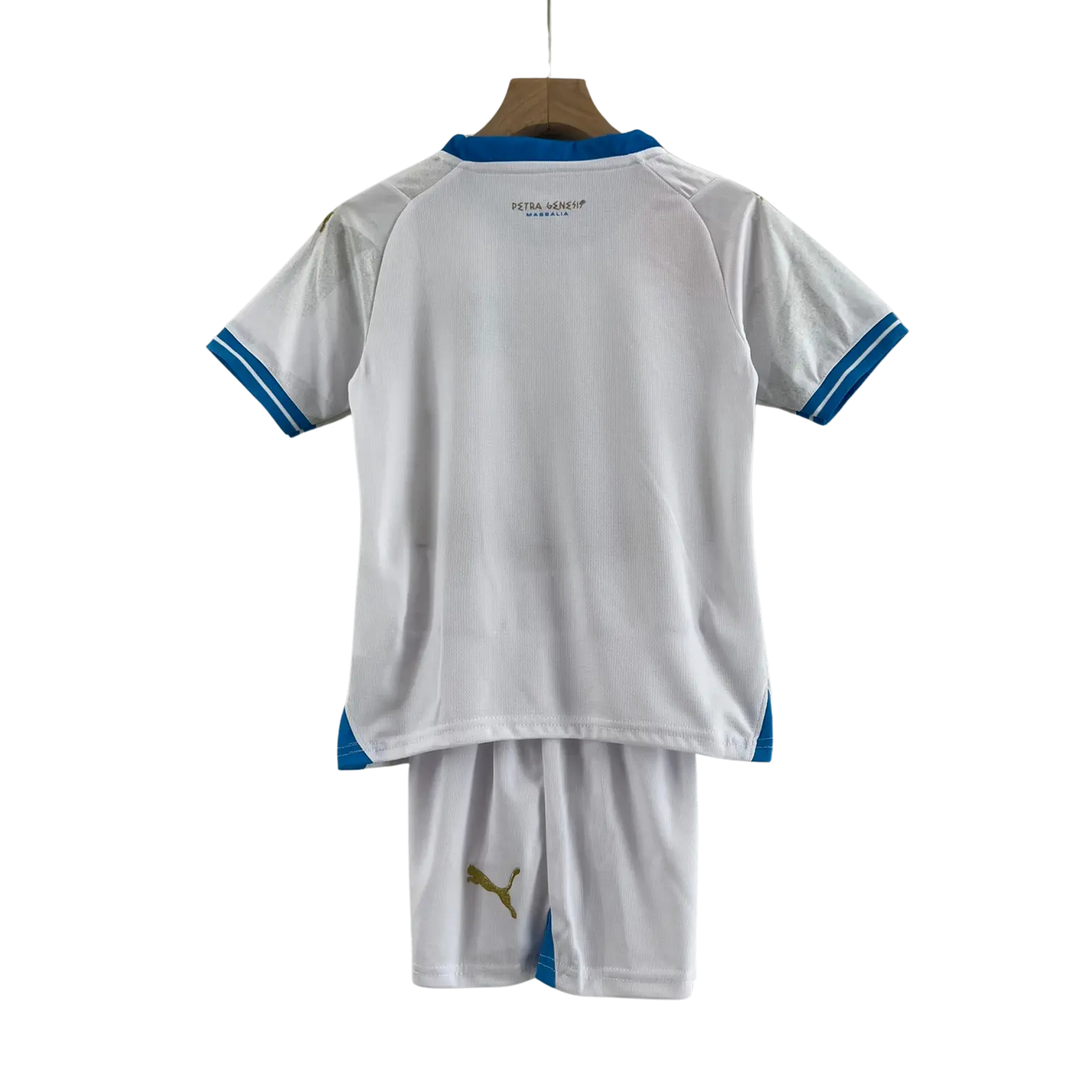 23/24 Olympique Marseille Home kids kit - Goatkits Store Retro-footballkits