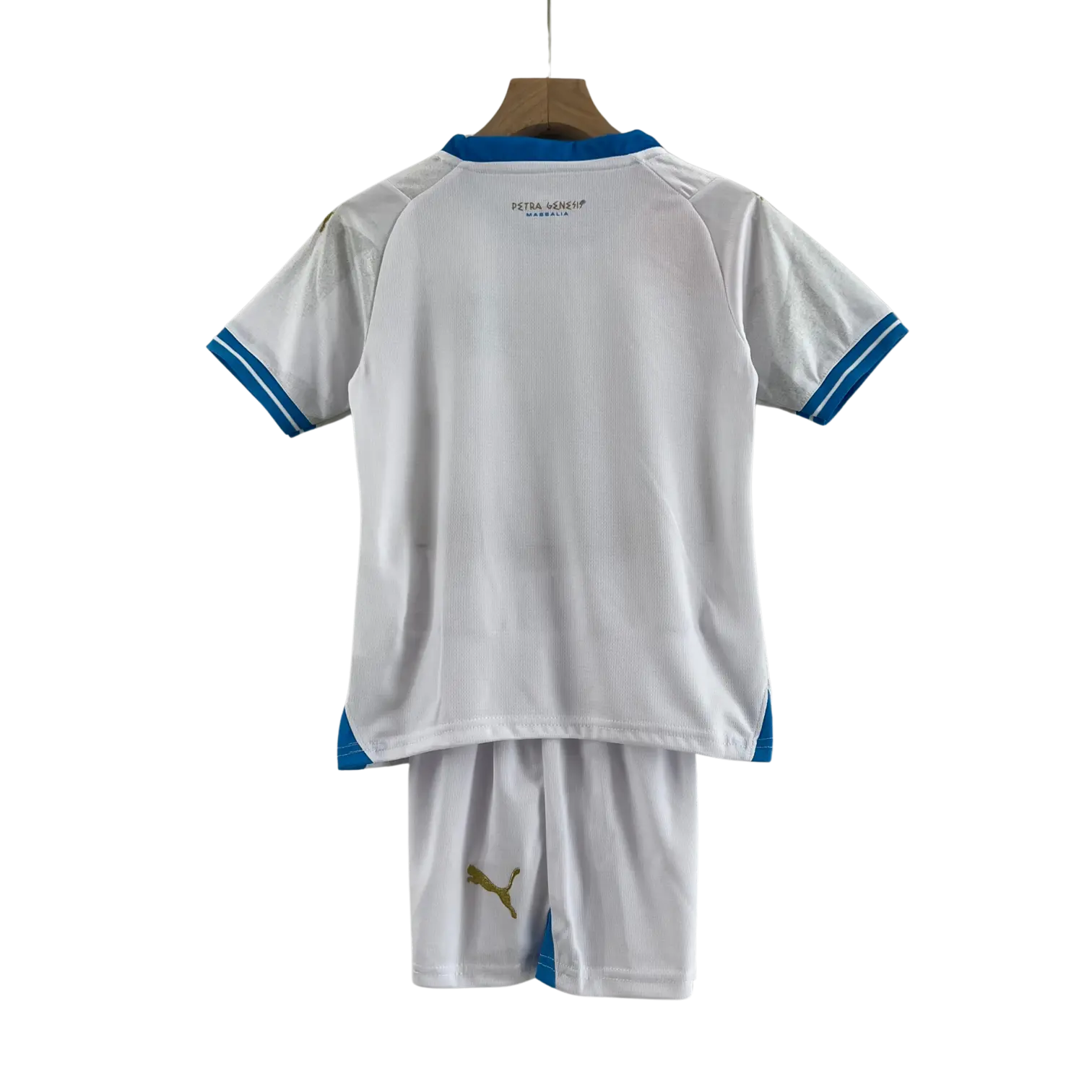 23/24 Olympique Marseille Home kids kit - Goatkits Store Retro-footballkits