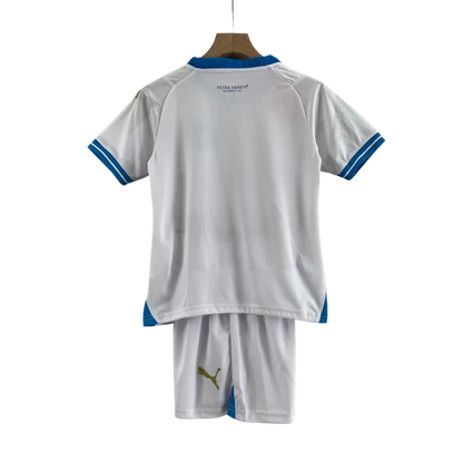 23/24 Olympique Marseille Home kids kit - Goatkits Store Retro-footballkits