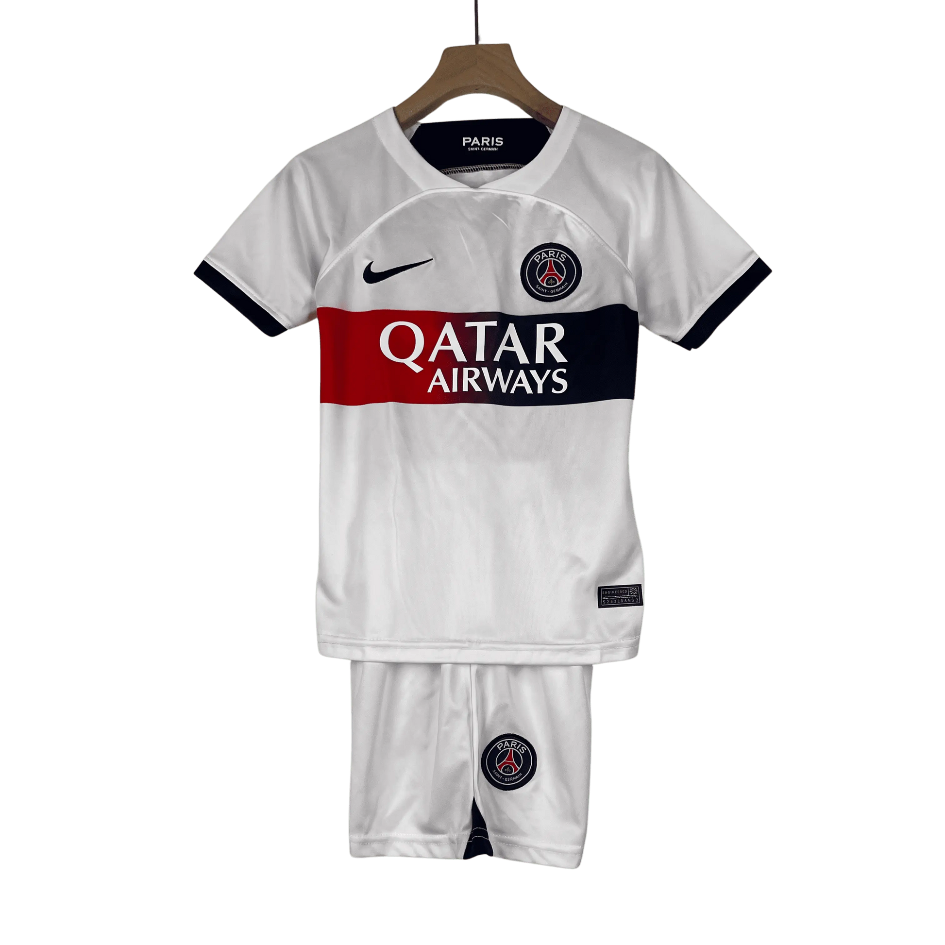 23/24 PSG Away Kids and Junior Kit Retro-footballkits