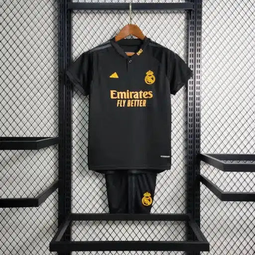 Real Madrid 23/24 Thid Kit – Kids Kit Retro-footballkits