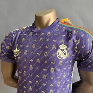 Real Madrid 24/25 Gucci Purple Kit  – Player version Retro-footballkits