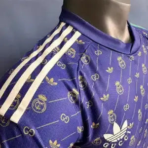 Real Madrid 24/25 Gucci Purple Kit  – Player version Retro-footballkits