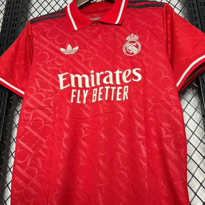 Real Madrid 24/25 Red kit – Fan Version Retro-footballkits