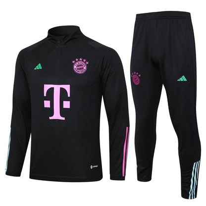 Bayern Munich 23-24 | Black | Tracksuit Retro-footballkits