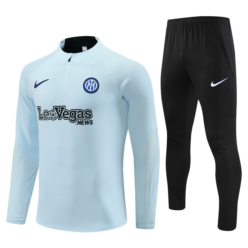 Inter Milan 23-24 | Light Grey | Tracksuit Retro-footballkits