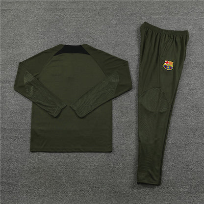 Barcelona 23-24 | Army Green | Tracksuit Retro-footballkits