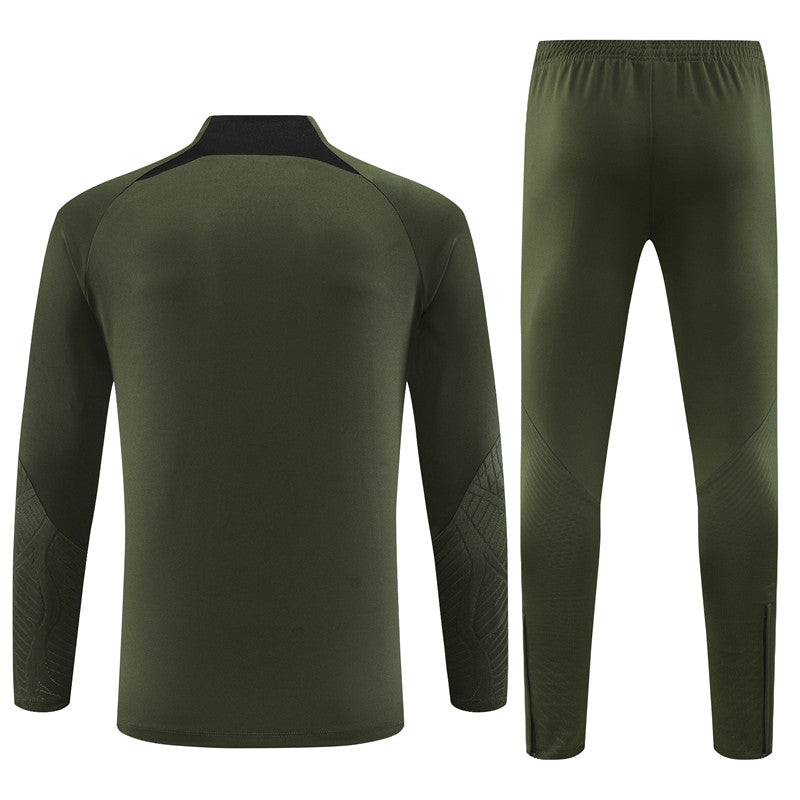 Barcelona 23-24 | Army Green | Tracksuit Retro-footballkits