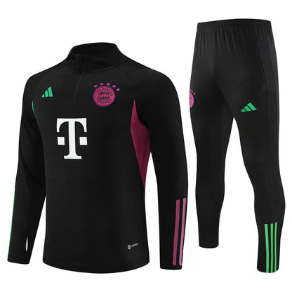 Bayern Munich 23-24 | Light Grey | Tracksuit Retro-footballkits