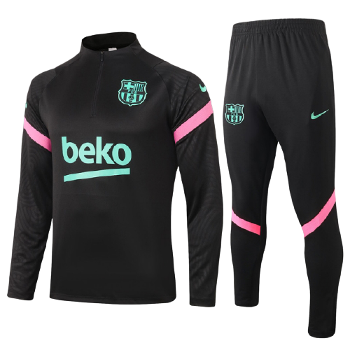 Barcelona Black 20-21 | Tracksuit Retro-footballkits