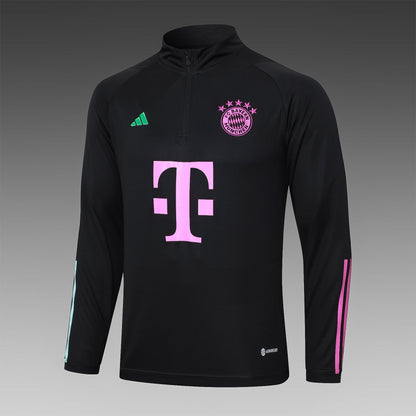 Bayern Munich 23-24 | Black | Tracksuit Retro-footballkits