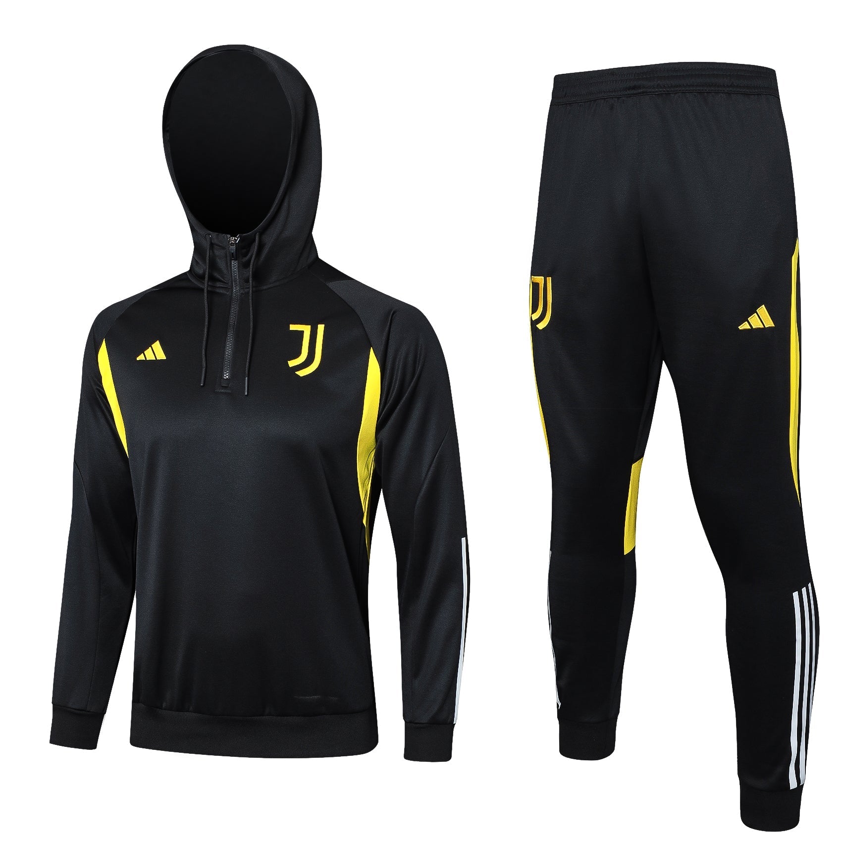 Juventus 23-24 | Black | Tracksuit with Hat Retro-footballkits