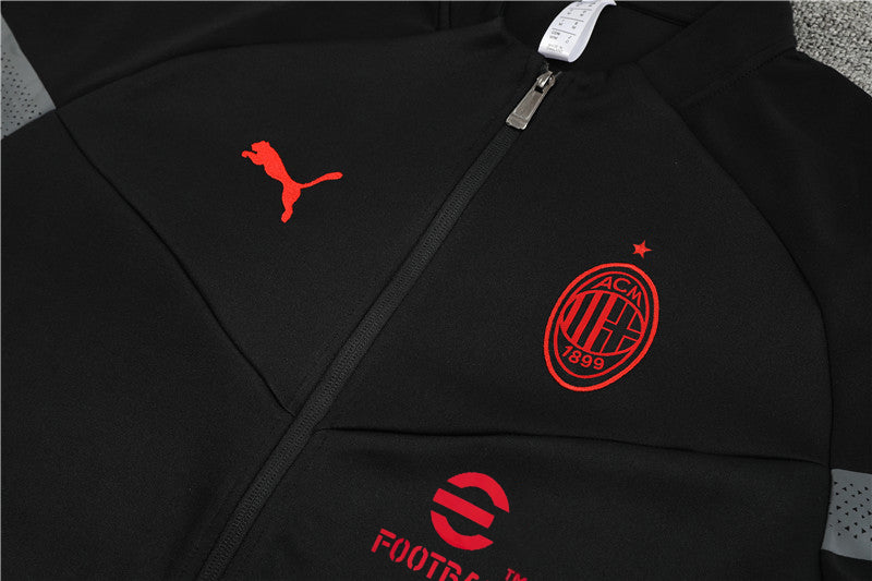 AC Milan 22-23 | Black Tracksuit Retro-footballkits