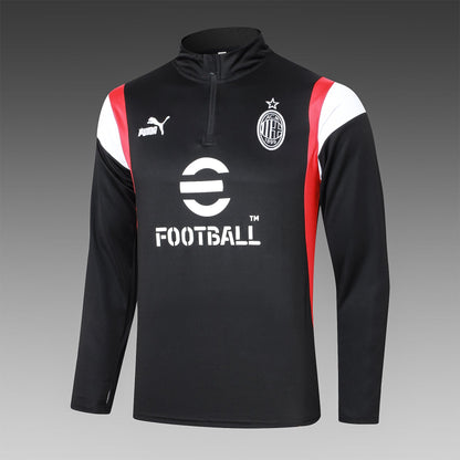 AC Milan 23-24 | Black | Tracksuit Retro-footballkits