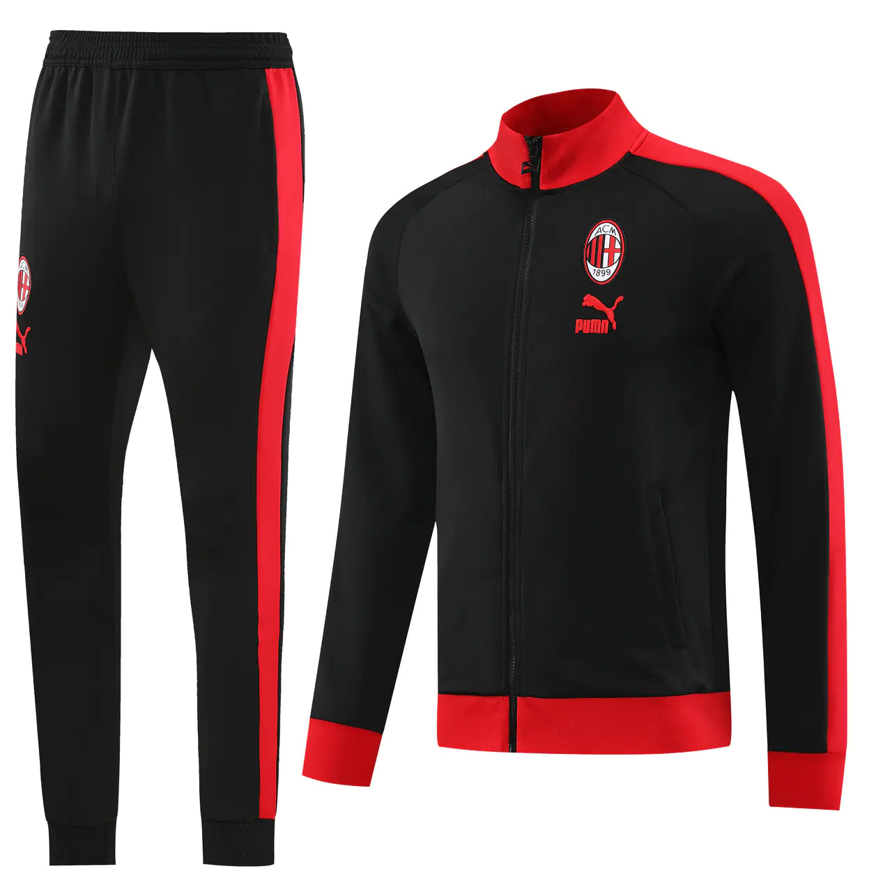 AC Milan 23-24 | Black | Tracksuit Retro-footballkits