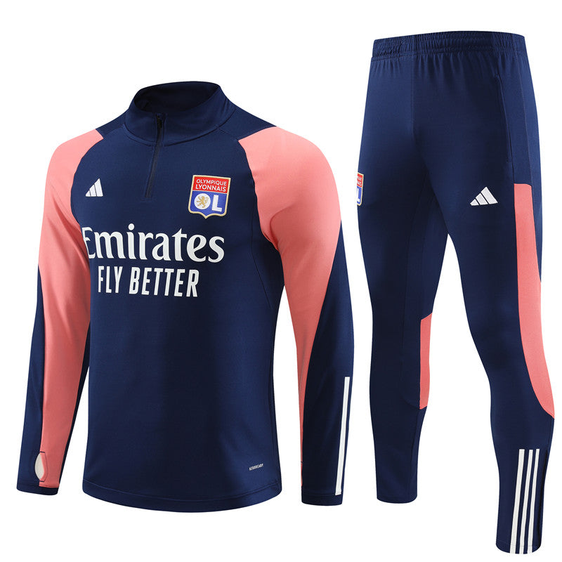 Lyon 23-24 | Royal Blue | Tracksuit Retro-footballkits