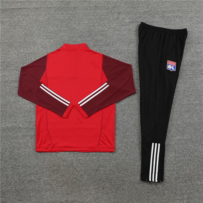 Lyon 23-24 | Red | Tracksuit Retro-footballkits