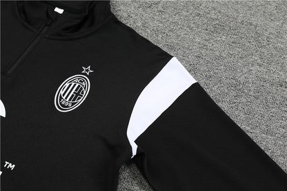 Ac Milan 23-24 | Black | Tracksuit Retro-footballkits