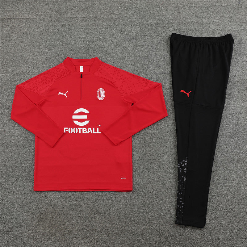 AC Milan 23-24 | Red | Tracksuit Retro-footballkits