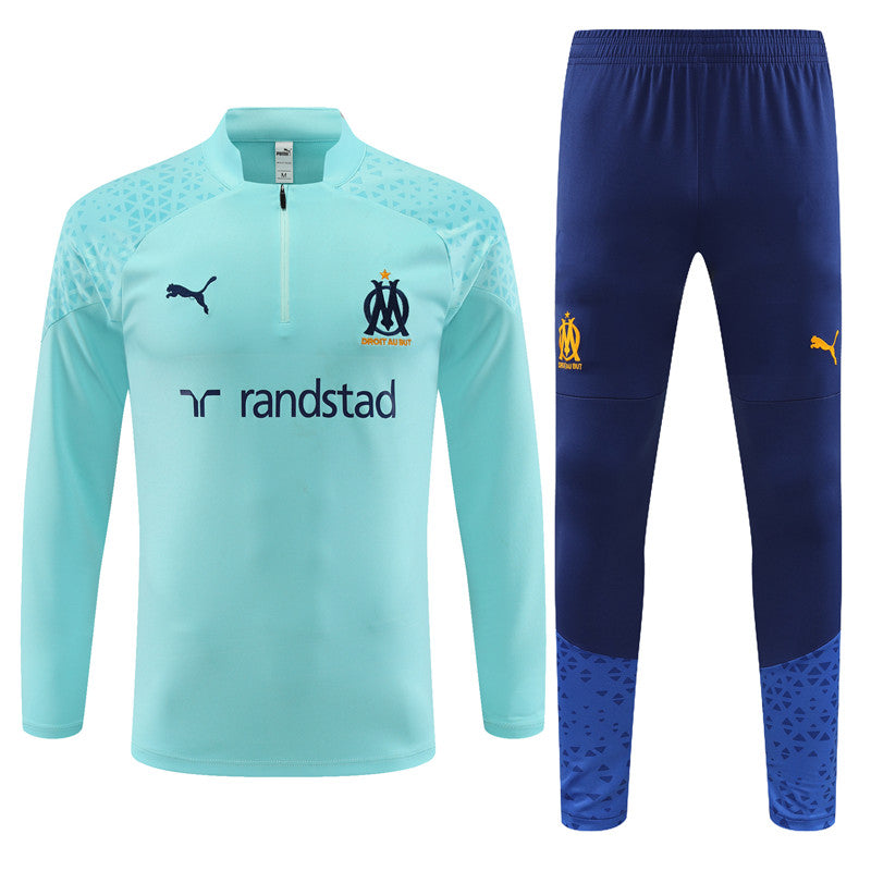 Marseille 23-24 | Light Blue | Tracksuit Retro-footballkits