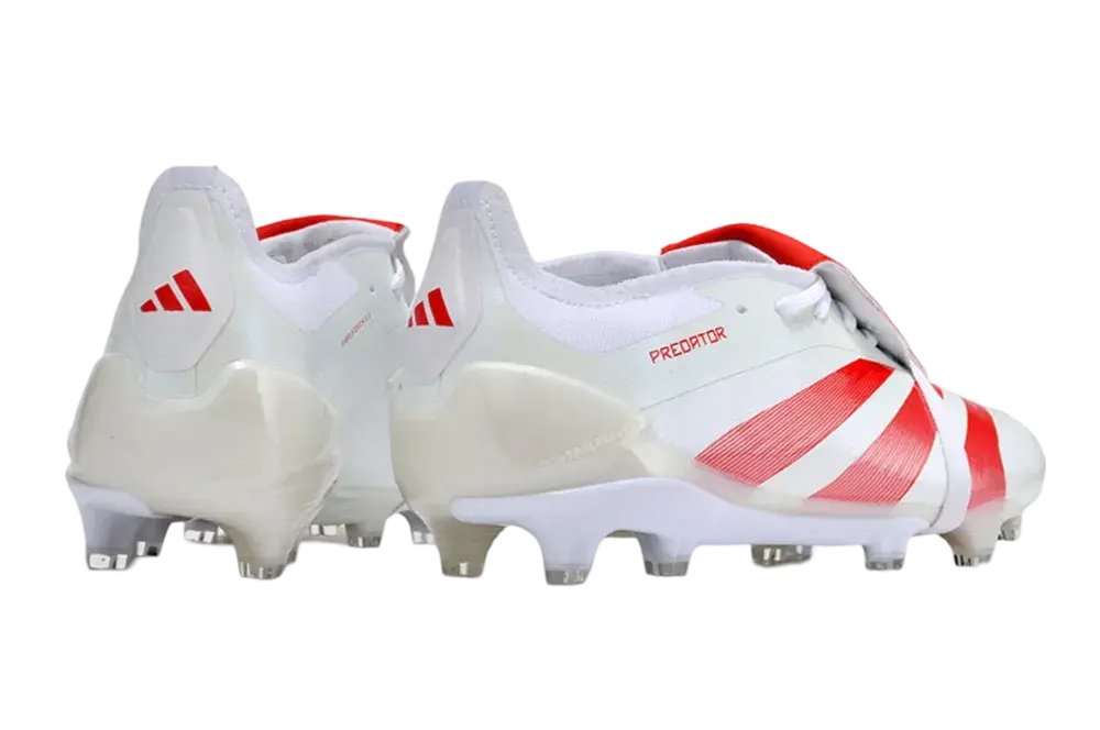 Adidas Predator Elite Tongue - Red & White | Goatkits Store Retro-footballkits