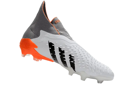 Adidas Predator Freak+ Whitespark FG - White Dark Metallic Silver Red Retro-footballkits