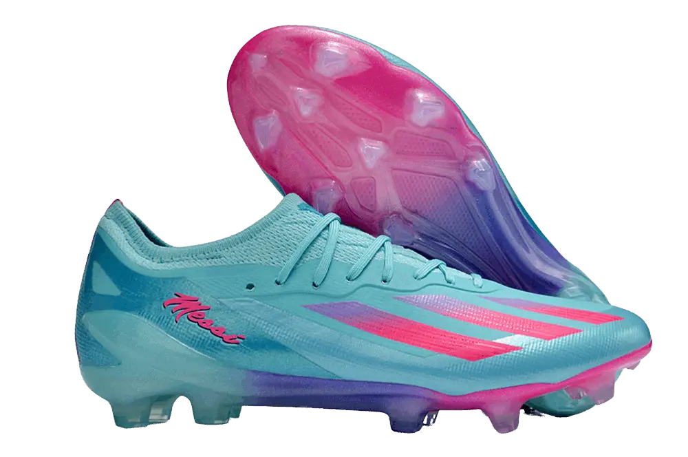 Adidas X Crazyfast FG Messi Turquoise Pink Retro-footballkits