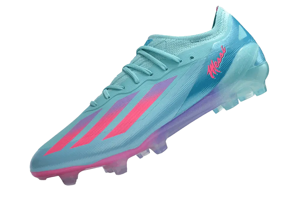 Adidas X Crazyfast FG Messi Turquoise Pink Retro-footballkits