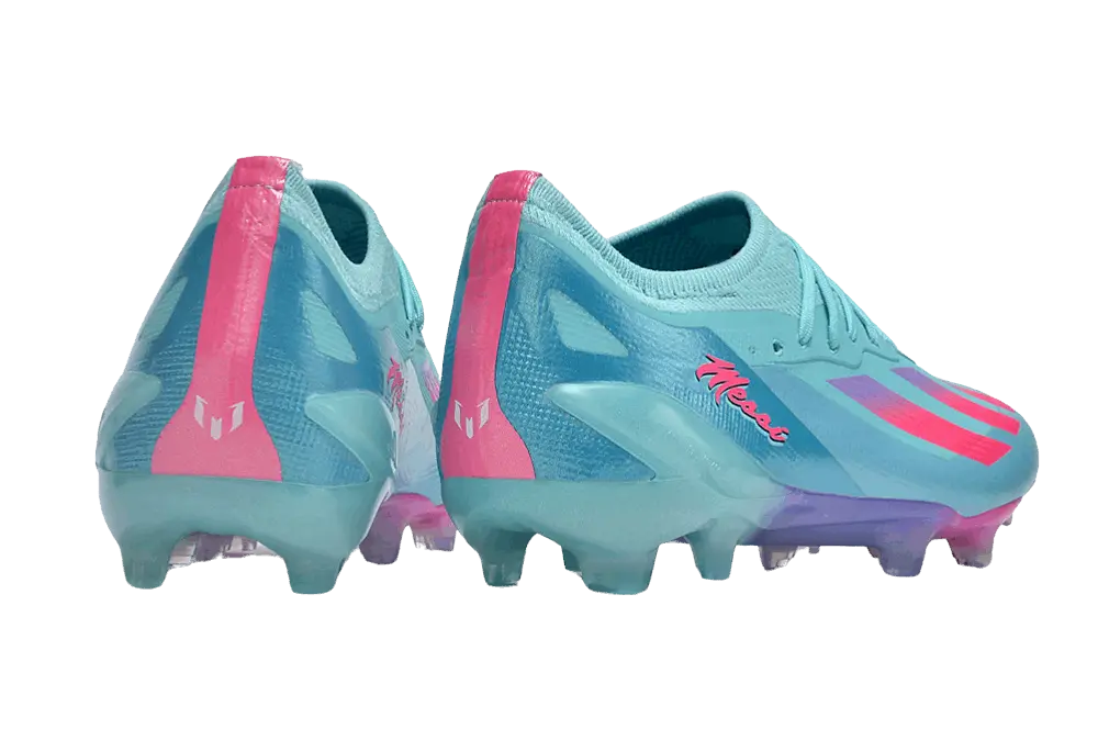 Adidas X Crazyfast FG Messi Turquoise Pink Retro-footballkits