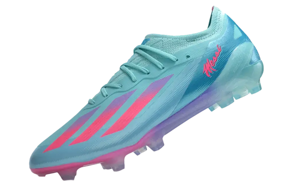 Adidas X Crazyfast - MESSI.1 FG - Blue & Pink | Goatkits Store Retro-footballkits