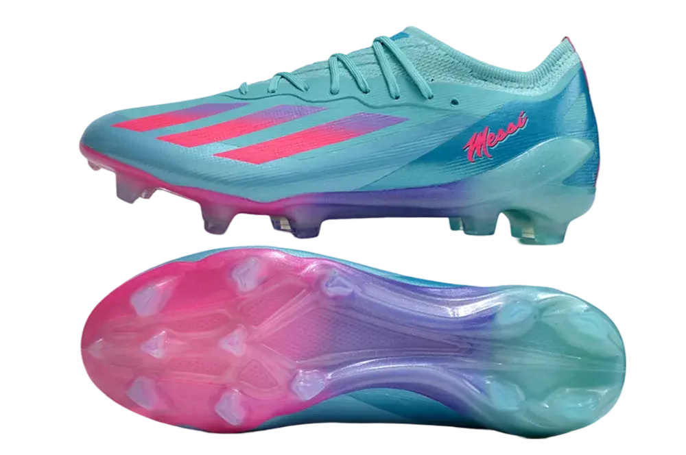 Adidas X Crazyfast - MESSI.1 FG - Blue & Pink | Goatkits Store Retro-footballkits