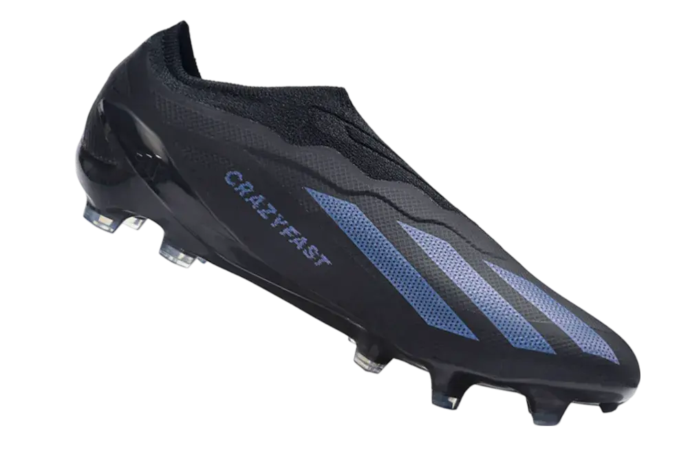 Adidas X Crazyfast - MESSI.1 FG - Full Black | Goatkits Store Retro-footballkits