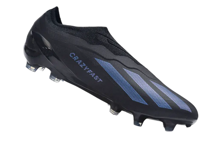 Adidas X Crazyfast - MESSI.1 FG - Full Black | Goatkits Store Retro-footballkits