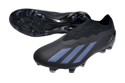 Adidas X Crazyfast - MESSI.1 FG - Full Black | Goatkits Store Retro-footballkits