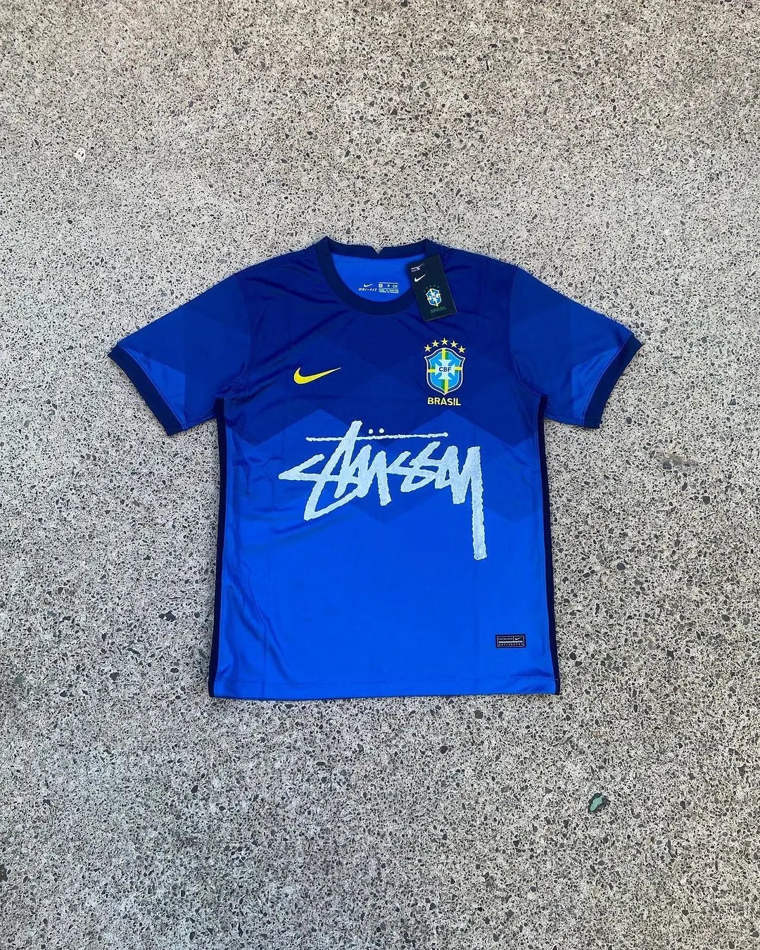 BRAZIL x STUSSY LIMITED EDITION Retro-footballkits