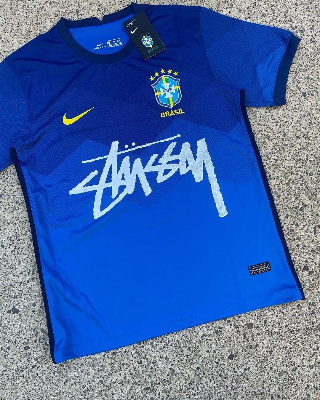 BRAZIL x STUSSY LIMITED EDITION Retro-footballkits